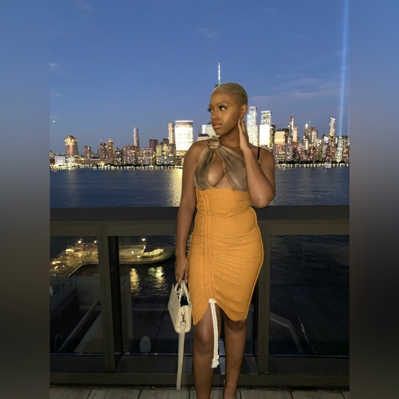 Loudbrand Studios Raw Edge Vashtie Dress - Picture 4 of 5